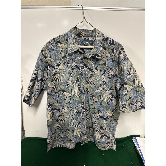 Cooke Street Shirt Hawaiian Honolulu Aloha Button 100% Cotton Men’s XL - Picture 1 of 8